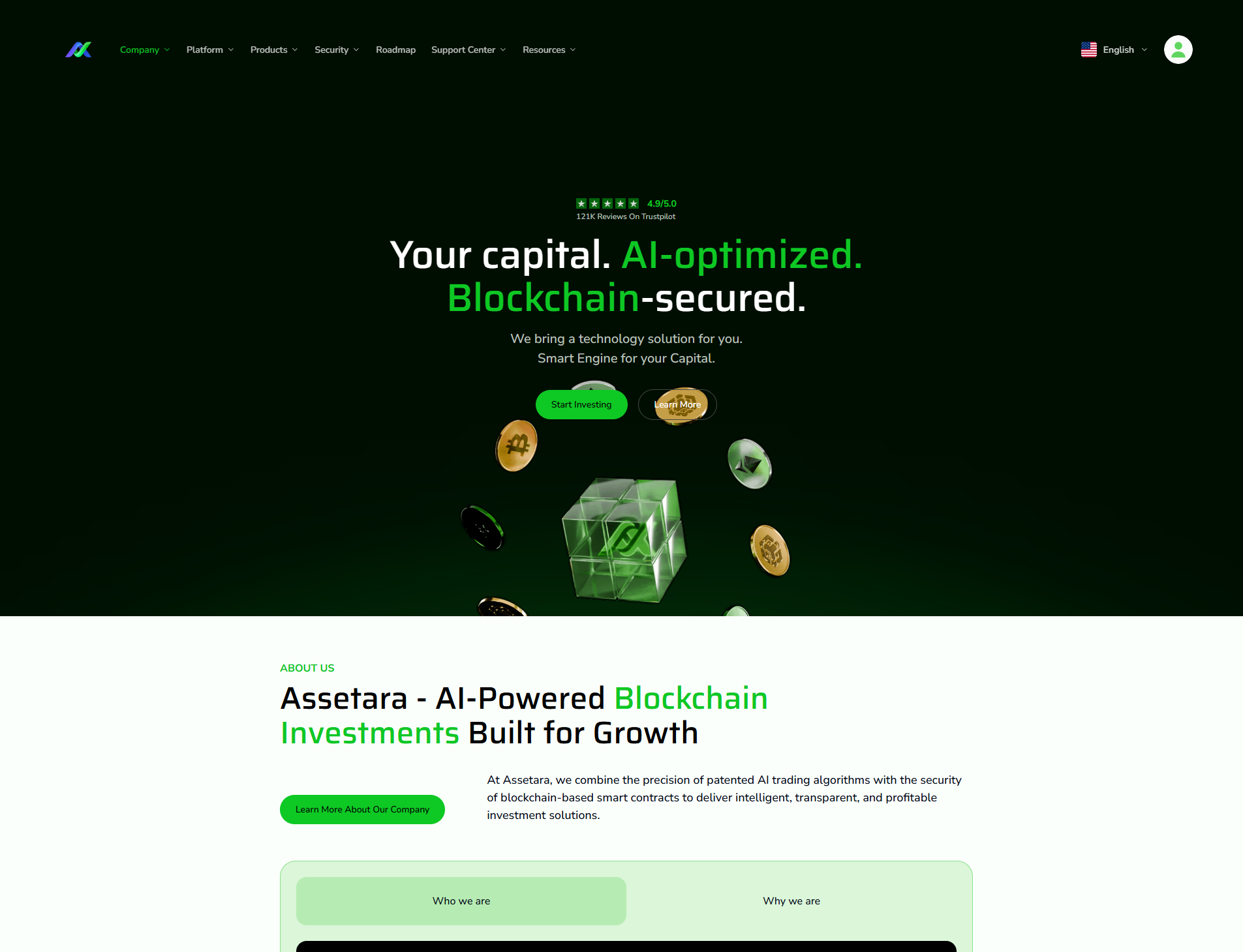 Разработка приложения Assetara