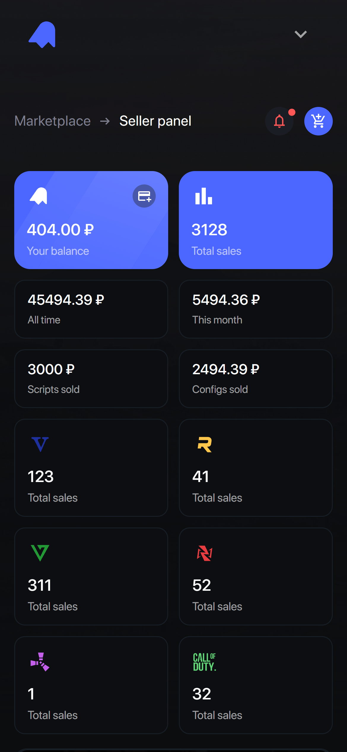Скриншот проекта
