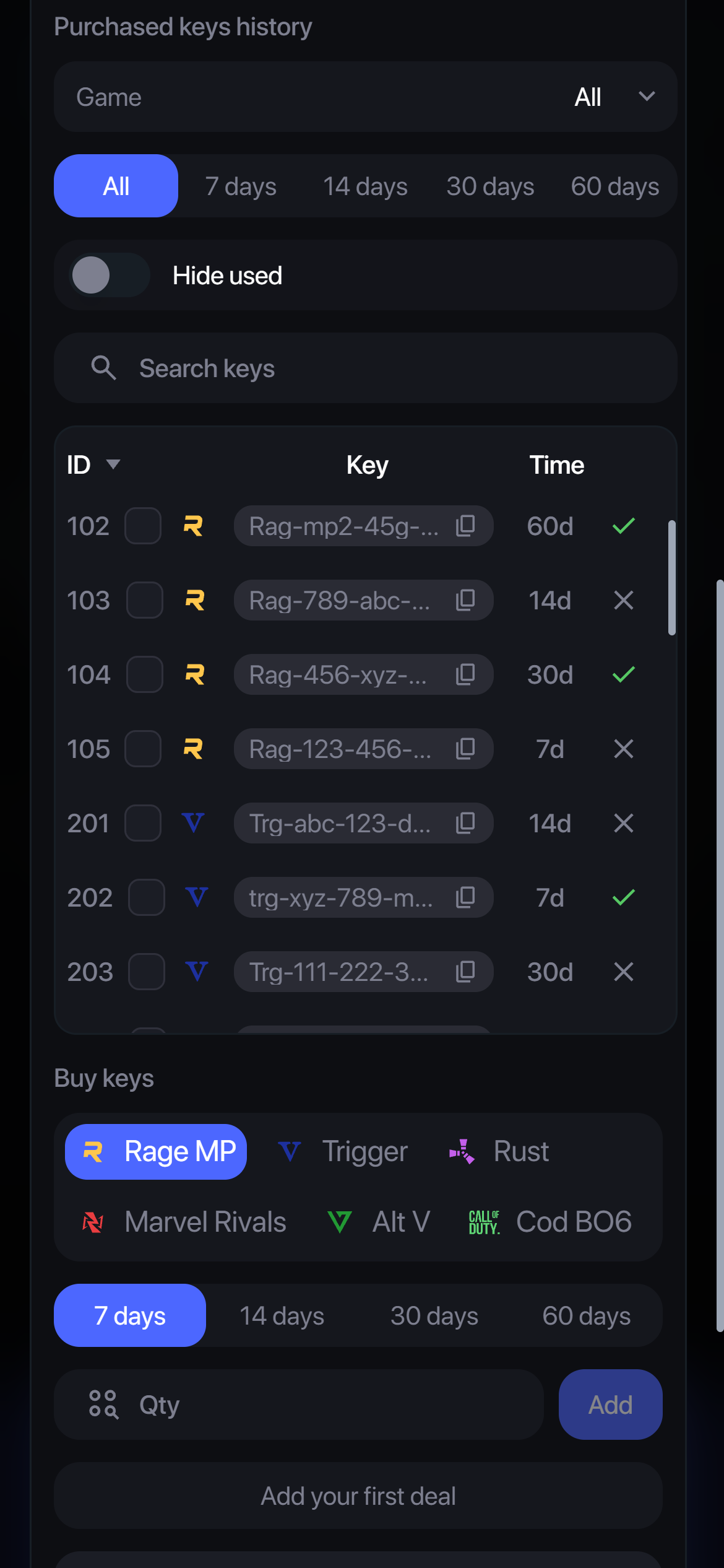 Скриншот проекта